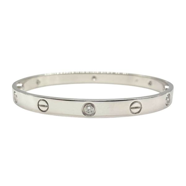 カルティエ Cartier ラブブレス 6PD 750WG/ダイヤモンド ジュエリー