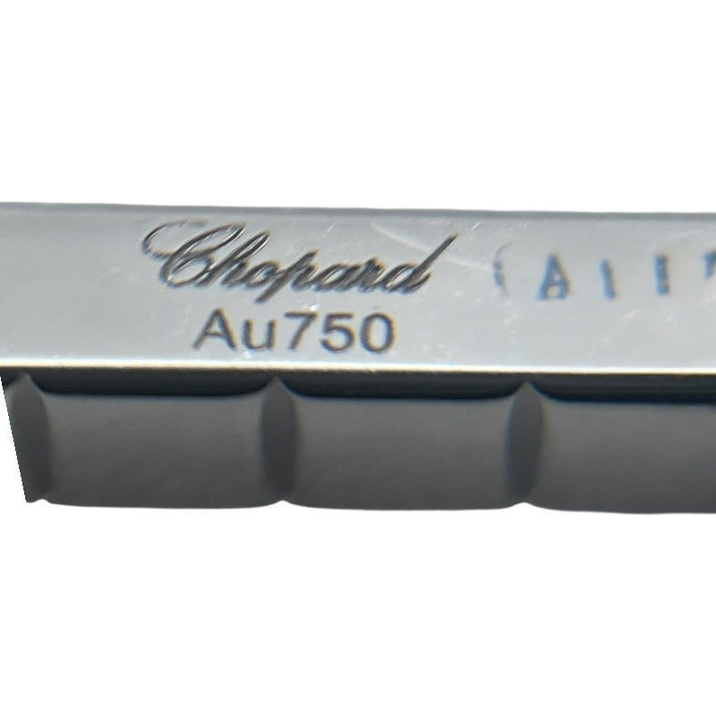 ショパール Chopard アイスキューブ 3Pダイヤピアス ホワイトゴールド Au750 ジュエリー