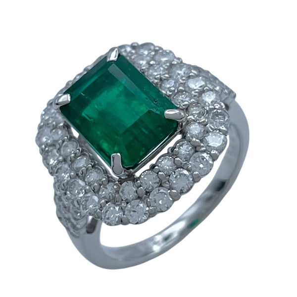 エメラルド　PT900 リング　　#8 めぐ 様専用ページです！ pt900 エメラルド・リング 夢輪 PT900