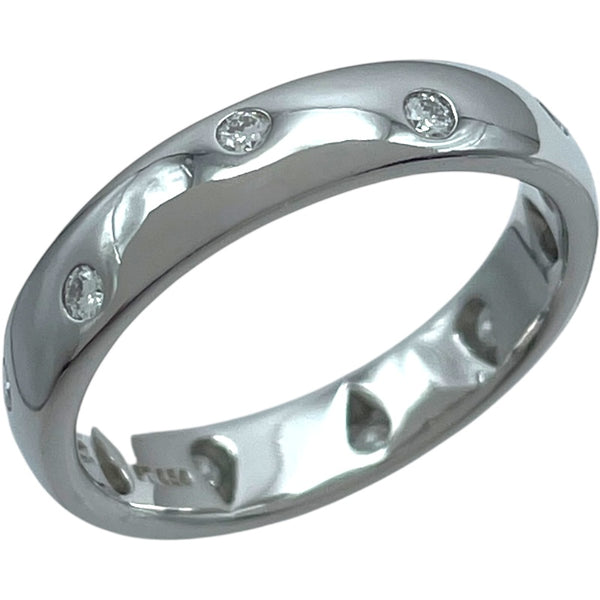 ティファニー TIFFANY＆CO ドッツ ダイヤリング プラチナ Pt950/ダイヤモンド ジュエリー