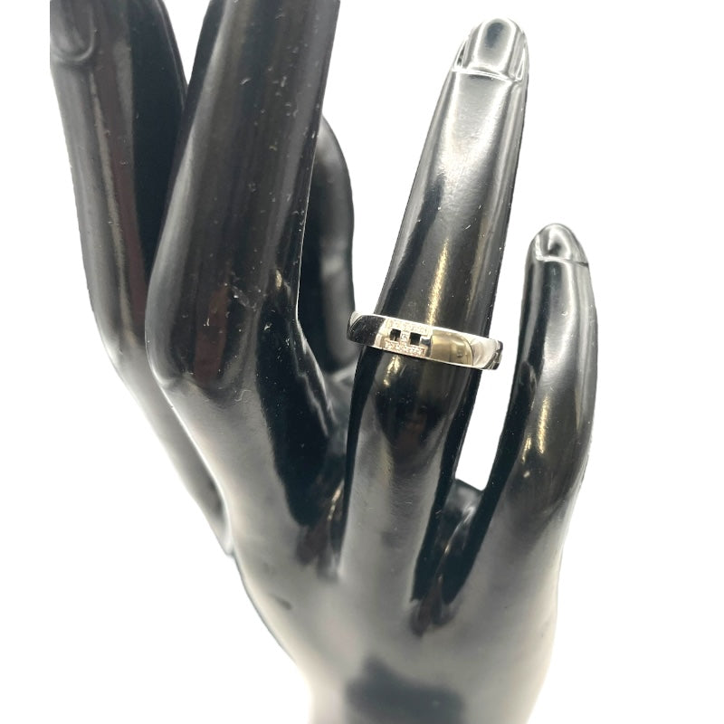 エルメス HERMES エヴァ―ヘラクレス ダイヤリング ホワイトゴールド 750WG ジュエリー