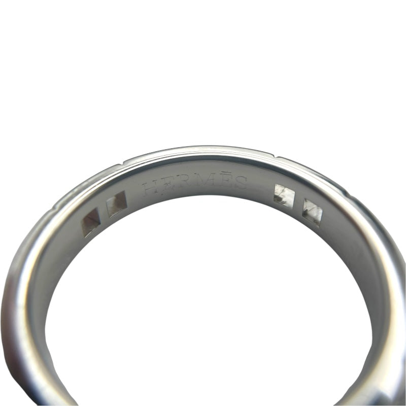 エルメス HERMES エヴァ―ヘラクレス ダイヤリング ホワイトゴールド 750WG ジュエリー