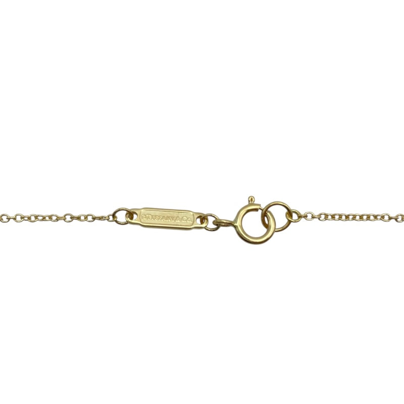 ティファニー TIFFANY＆CO Tスクエアダイヤネックレス ゴールド Au750 ダイヤモンド ジュエリー