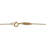 ティファニー TIFFANY＆CO Tスクエアダイヤネックレス ピンクゴールド Au750 ジュエリー