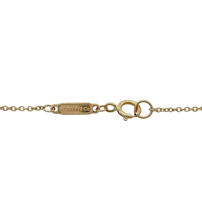 ティファニー TIFFANY＆CO Tスクエアダイヤネックレス ピンクゴールド Au750 ジュエリー