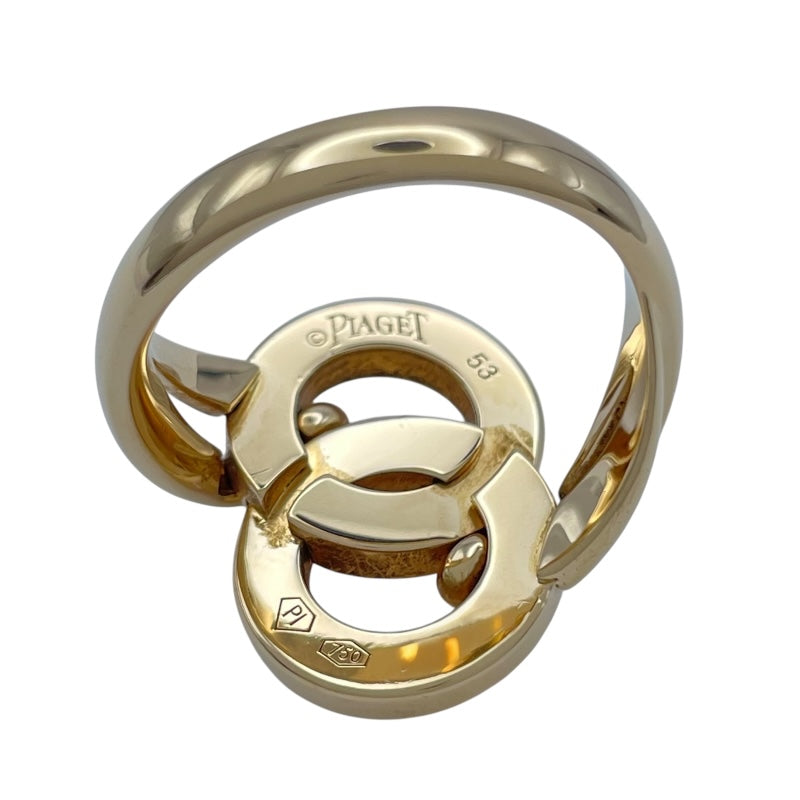 ピアジェ PIAGET フラットポセション ダイヤリング ゴールド 750 ジュエリー