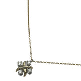 ティファニー TIFFANY＆CO ジャン・シュランバージェ リン ダイヤネックレス イエローゴールド/プラチナ 750/Pt950 ジュエリー
