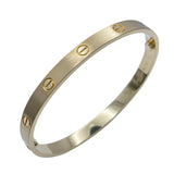 カルティエ Cartier ラブブレス ブラッシュ仕上げ ゴールド Au750 ジュエリー