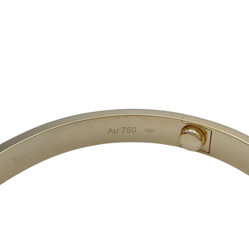 カルティエ Cartier ラブブレス ブラッシュ仕上げ ゴールド Au750 ジュエリー