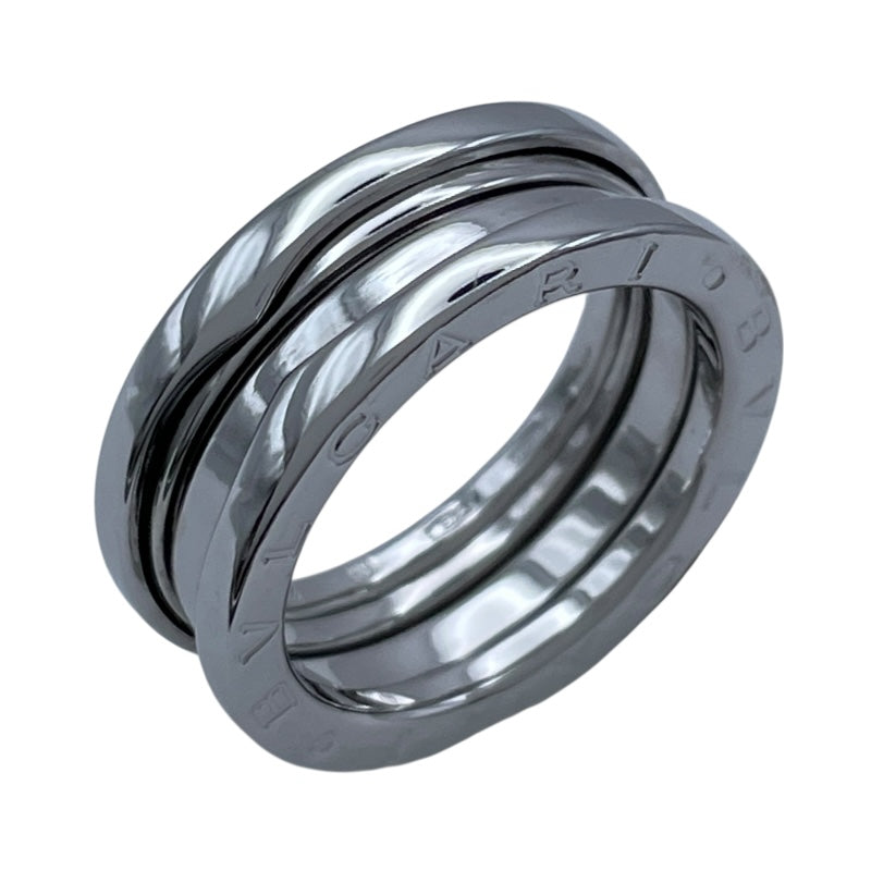 ブルガリ BVLGARI ビーゼロワンリング 3バンド (S) ホワイトゴールド 750 ジュエリー