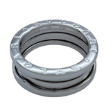 ブルガリ BVLGARI ビーゼロワンリング 3バンド (S) ホワイトゴールド 750 ジュエリー