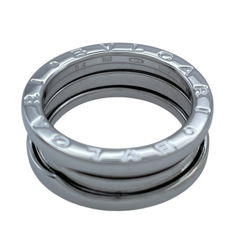 ブルガリ BVLGARI ビーゼロワンリング 3バンド (S) ホワイトゴールド 750 ジュエリー