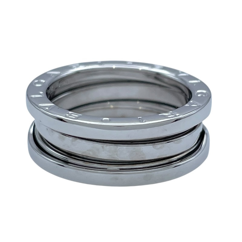 ブルガリ BVLGARI ビーゼロワンリング 3バンド (S) ホワイトゴールド 750 ジュエリー