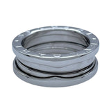 ブルガリ BVLGARI ビーゼロワンリング 3バンド (S) ホワイトゴールド 750 ジュエリー