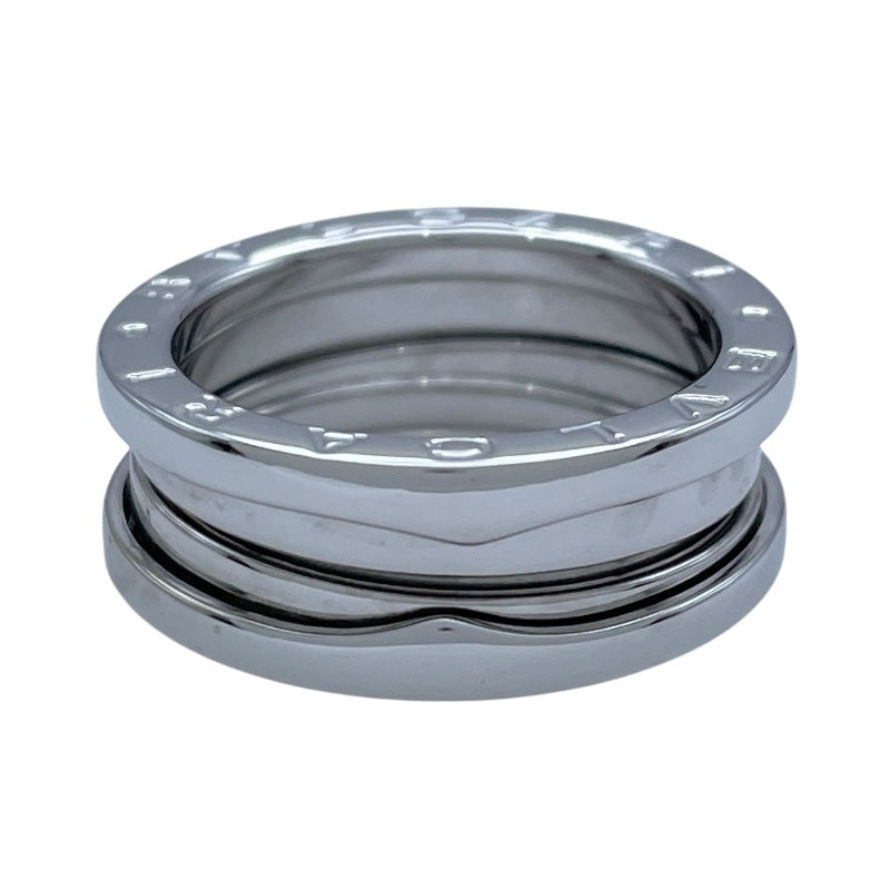 ブルガリ BVLGARI ビーゼロワンリング 3バンド (S) ホワイトゴールド 750 ジュエリー