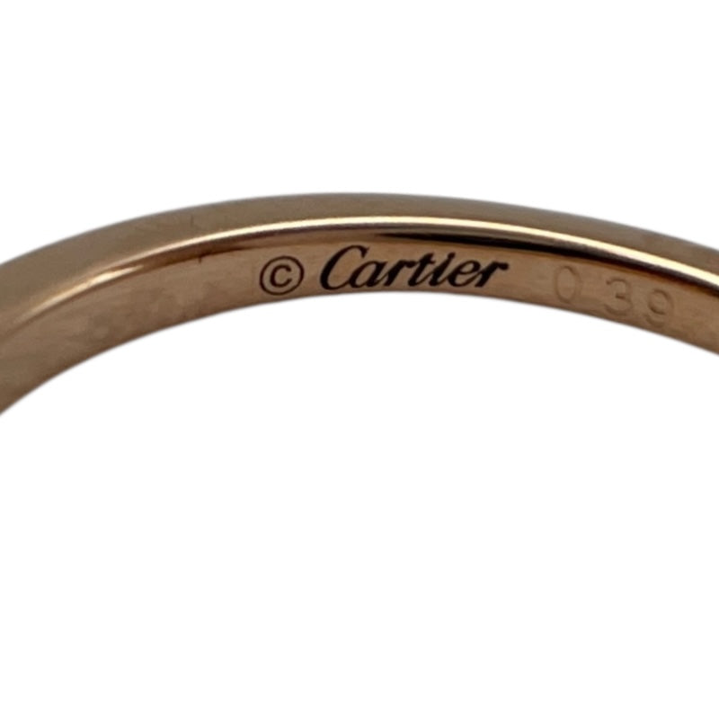 カルティエ Cartier バレリーナソリテールダイヤリング ピンクゴールド Au750 ダイヤモンド ジュエリー