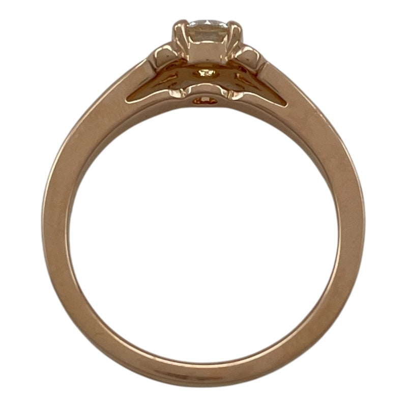 カルティエ Cartier バレリーナソリテールダイヤリング ピンクゴールド Au750 ダイヤモンド ジュエリー