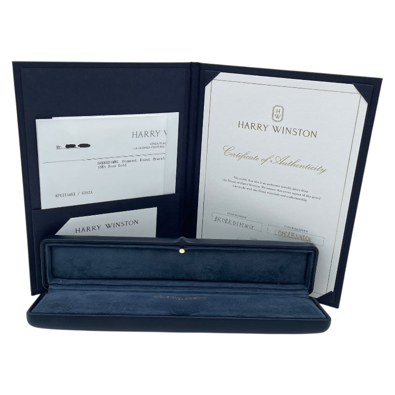ハリーウィンストン HARRY WINSTON ウィンストンゲートダイヤブレス ホワイトゴールド Au750 ダイヤモンド ジュエリー