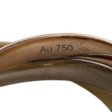 カルティエ Cartier クラシック トリニティ リング ゴールドxピンクゴールドxホワイトゴールド 750 ジュエリー