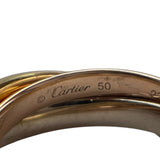 カルティエ Cartier クラシック トリニティ リング ゴールドxピンクゴールドxホワイトゴールド 750 ジュエリー