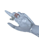 ヴァンクリーフ＆アーペル Van Cleef & Arpels ドゥパピヨンアントレレドアリング ホワイトゴールドxピンクゴールド Au750 ジュエリー