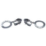 ブルガリ BVLGARI ブルガリブルガリオープンワークダイヤピアス ホワイトゴールド 750 ジュエリー