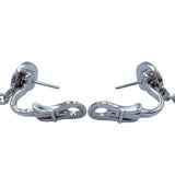 ブルガリ BVLGARI ブルガリブルガリオープンワークダイヤピアス ホワイトゴールド 750 ジュエリー