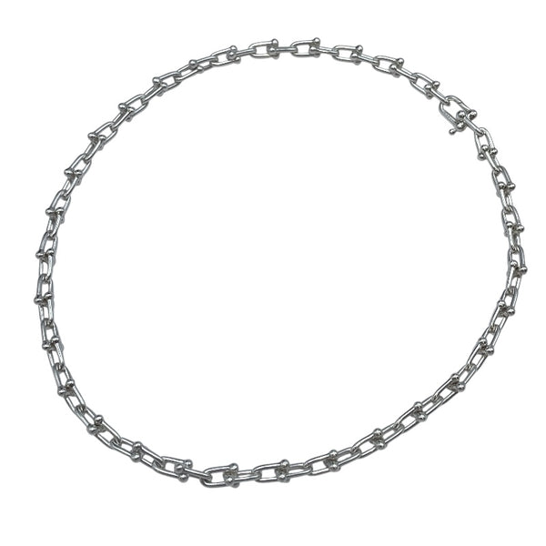 ティファニー TIFFANY＆CO ハードウェア スモールリンク ネックレス シルバー Ag925 ジュエリー