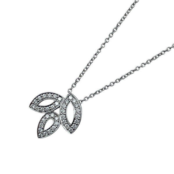 ハリーウィンストン HARRY WINSTON リリークラスターミニダイヤネックレス プラチナ Pt950 ジュエリー