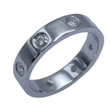 カルティエ Cartier ミニラブリング フルダイヤ(8P) ホワイトゴールド 750 ダイヤモンド ジュエリー