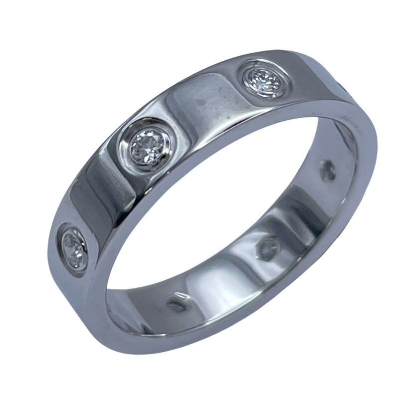 カルティエ Cartier ミニラブリング フルダイヤ(8P) ホワイトゴールド 750 ダイヤモンド ジュエリー