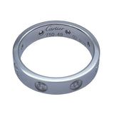 カルティエ Cartier ミニラブリング フルダイヤ(8P) ホワイトゴールド 750 ダイヤモンド ジュエリー