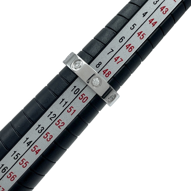 カルティエ Cartier ミニラブリング フルダイヤ(8P) ホワイトゴールド 750 ダイヤモンド ジュエリー