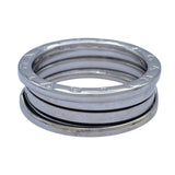 ブルガリ BVLGARI ビーゼロワンリング3バンド(S) ホワイトゴールド 750 ジュエリー