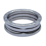 ブルガリ BVLGARI ビーゼロワンリング3バンド(S) ホワイトゴールド 750 ジュエリー