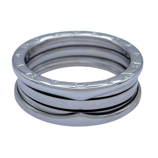 ブルガリ BVLGARI ビーゼロワンリング3バンド(S) ホワイトゴールド 750 ジュエリー