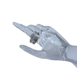 ブルガリ BVLGARI ビーゼロワンリング3バンド(S) ホワイトゴールド 750 ジュエリー