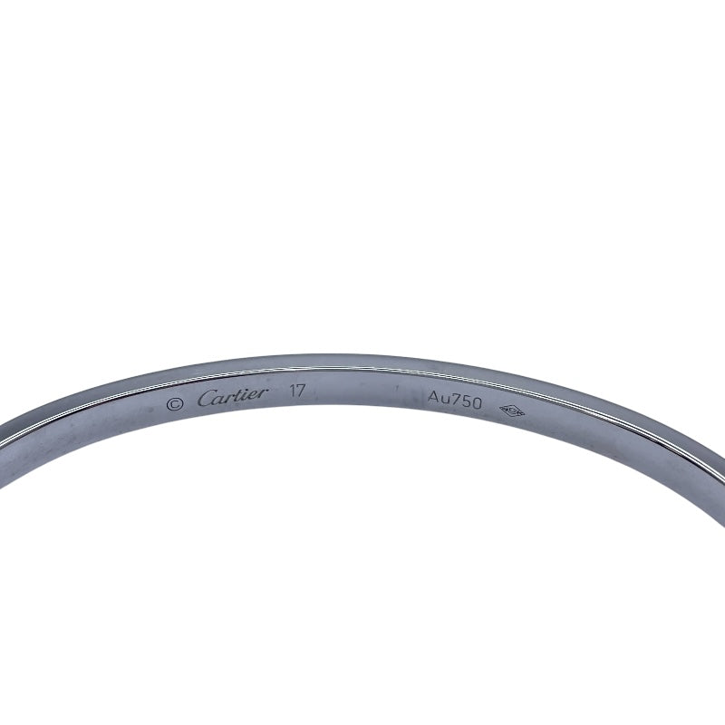 カルティエ Cartier ラブブレスSM ホワイトゴールド Au750 ジュエリー