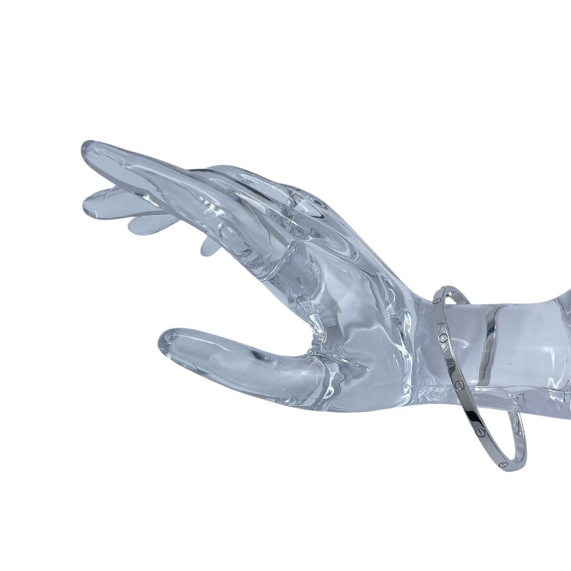 カルティエ Cartier ラブブレスSM ホワイトゴールド Au750 ジュエリー