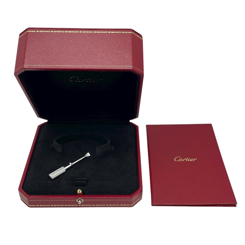 カルティエ Cartier ラブブレスSM ホワイトゴールド Au750 ジュエリー