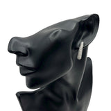 パヴェダイヤフープピアス ホワイトゴールド 750 ジュエリー