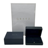 グラフ GRAFF ラウンドダイヤモンドクロスネックレス ホワイトゴールド Au750 ダイヤモンド ジュエリー