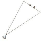 ブルガリ BVLGARI ディーヴァドリーム MOP/ダイヤネックレス ピンクゴールド Au750 ジュエリー