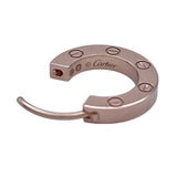 カルティエ Cartier ラブフープシングルピアス ピンクゴールド Au750 ジュエリー