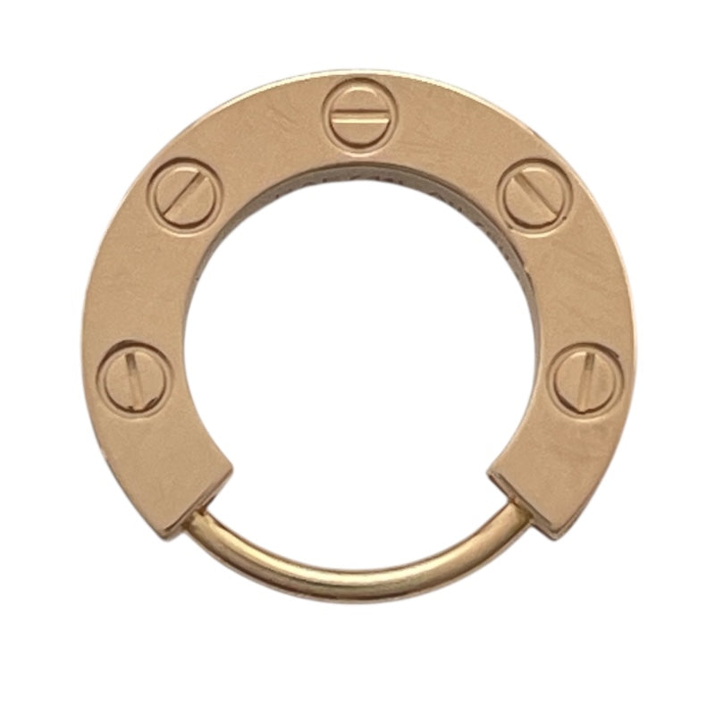 カルティエ Cartier ラブフープシングルピアス ピンクゴールド Au750 ジュエリー
