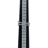 カルティエ Cartier ジュストアンクルダイヤリングダブル ホワイトゴールド Au750 ジュエリー