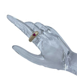 ティファニー TIFFANY＆CO ハートモチーフルビーリング ゴールド 750 ジュエリー