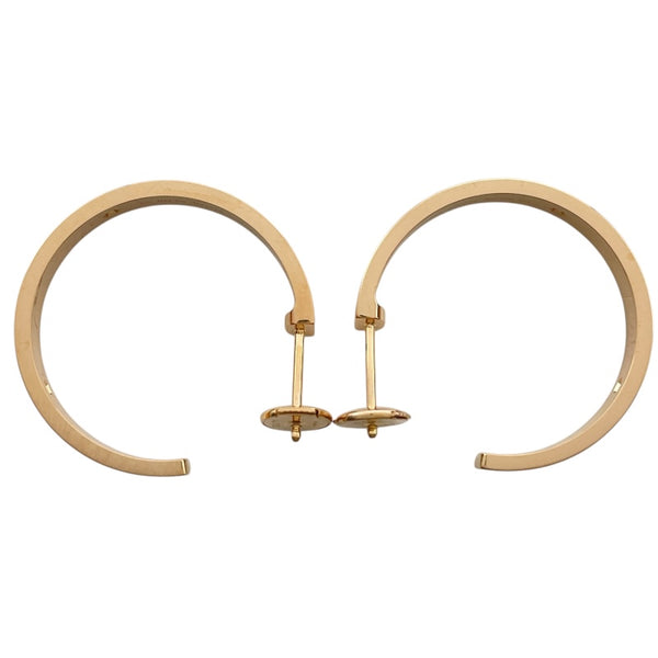 カルティエ Cartier ラブフープピアスハーフダイヤ(3P) ピンクゴールド Au750 ジュエリー