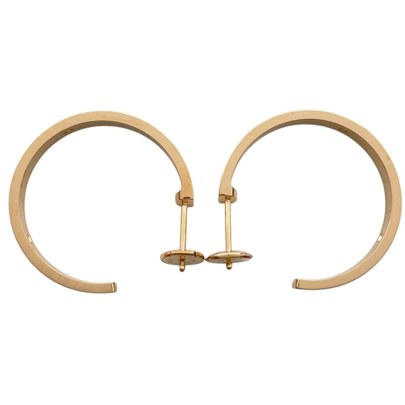 カルティエ Cartier ラブフープピアスハーフダイヤ(3P) ピンクゴールド Au750 ジュエリー