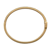 ティファニー TIFFANY＆CO メトロヒンジダイヤバングル ピンクゴールド Au750 ジュエリー